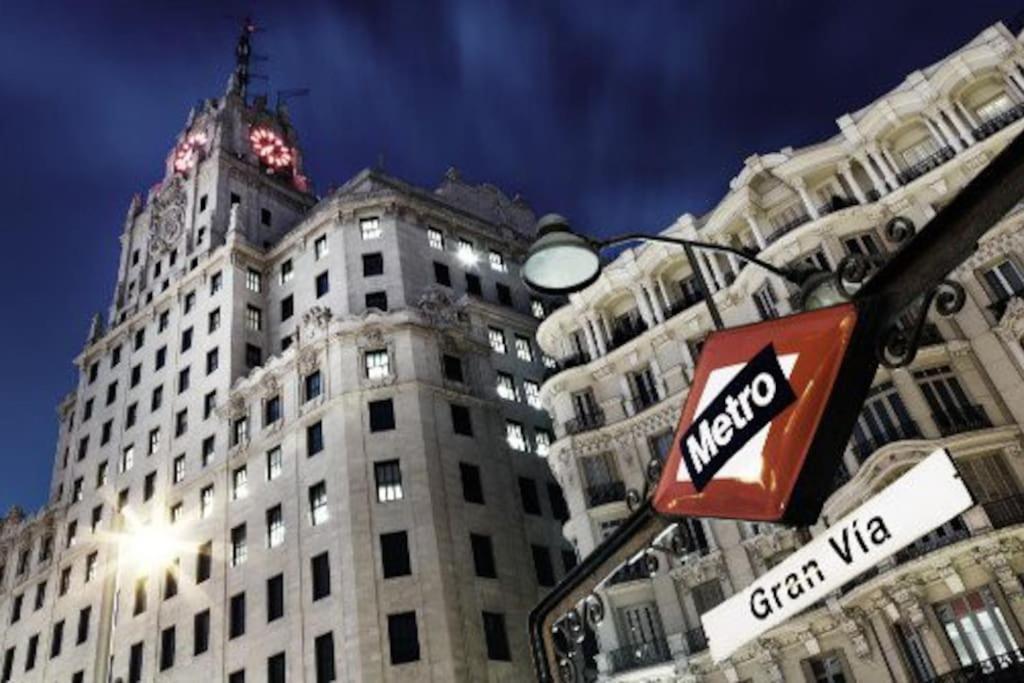 Rooms In Madrid Downtown Exterior photo