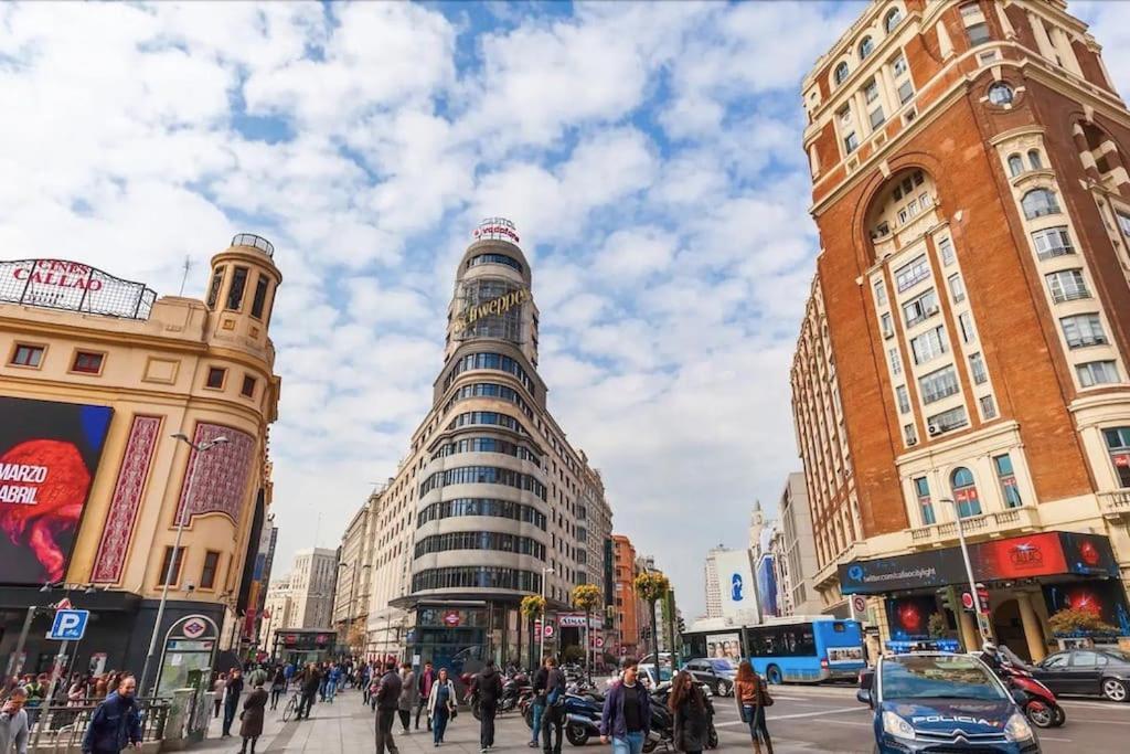 Rooms In Madrid Downtown Exterior photo