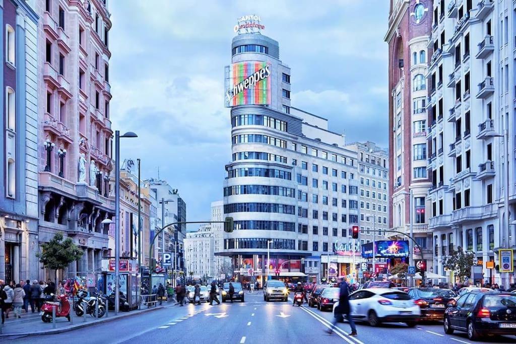 Rooms In Madrid Downtown Exterior photo